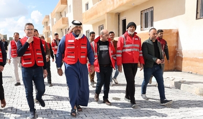 QRCS Takes Part in Inauguration of Katara Village in Northern Syria